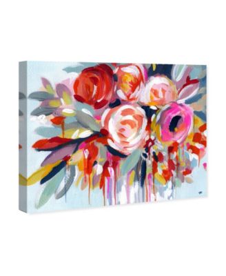 Fleur Canvas Art, 20" x 24"