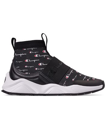 Champion Women's Rally Script Casual Sneakers from Finish Line - Macy's