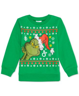 boys grinch sweatshirt