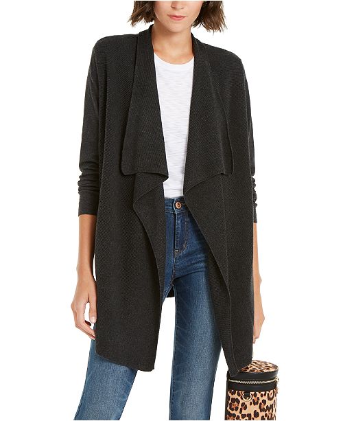 Inc International Concepts Inc Rib Cozy Open Front Sweater
