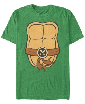 Nickelodeon Teenage Mutant Ninja Turtles Michael Angelo Chest Costume Short Sleeve T-Shirt