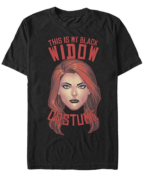Fifth Sun Marvel Men S Avengers Black Widow Halloween Costume Short Sleeve T Shirt Reviews T Shirts Men Macy S