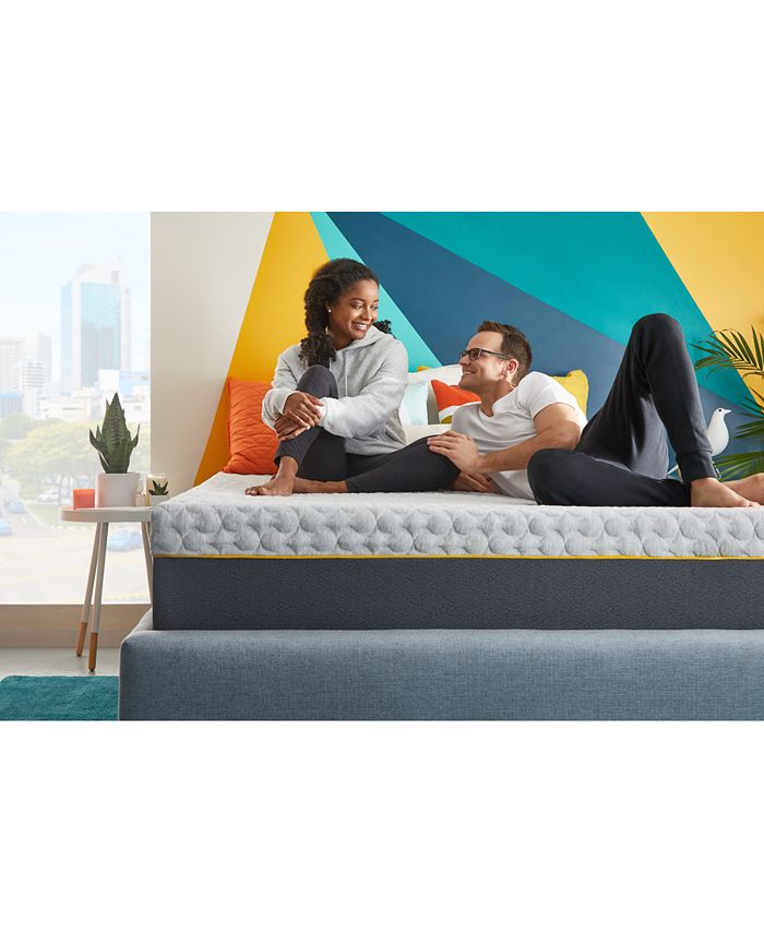 Corsicana Early Bird 12" Memory Foam Plush Mattress Queen & Reviews Mattresses Macy's