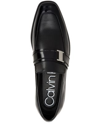 calvin klein black loafers