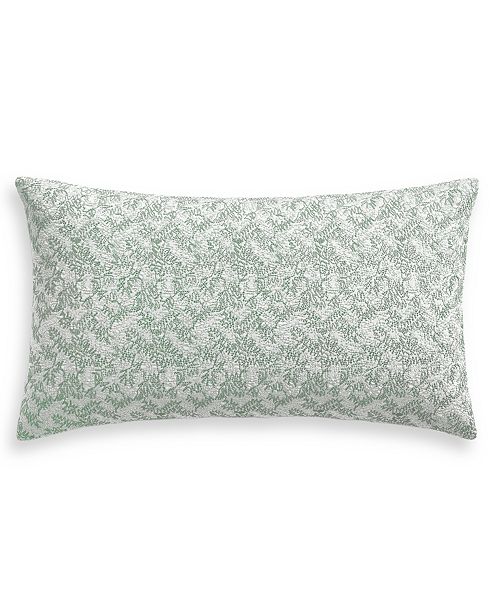 Hotel Collection Meadow 14" x 24" Decorative Pillow, Created for Macy's