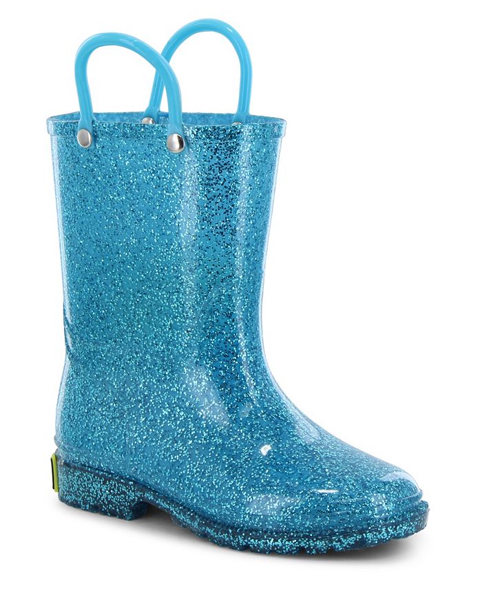 Western Chief Toddler, Little Girl's and Big Girl's Glitter Rain Boots ...