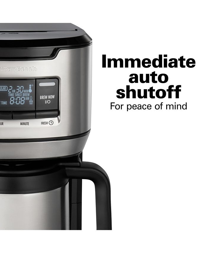 Hamilton Beach - 12 cup Thermal Carafe Programmable Coffee Maker