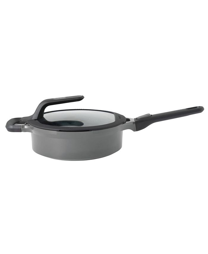 BergHOFF - Gem Collection Nonstick 2.3-Qt. Covered 2-Handled Saute Pan