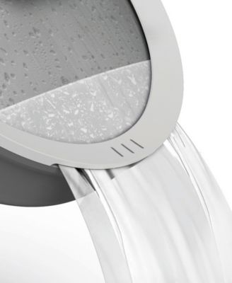 Leo 12.5" Nonstick Wok 6.2Qt., Gray, Glass Lid