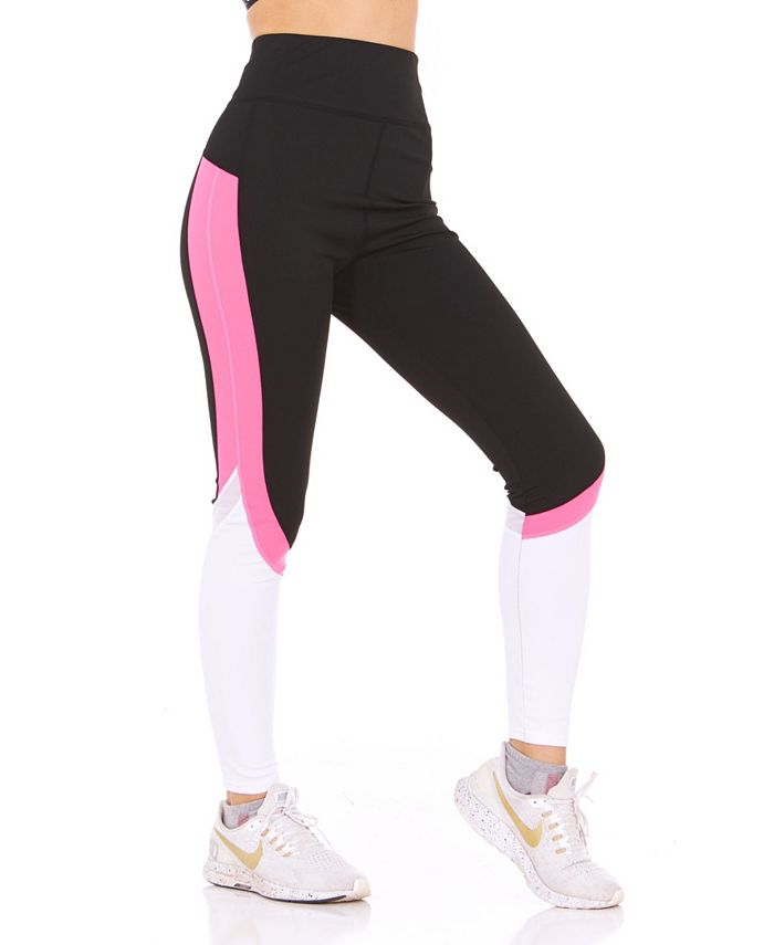 Therapy High-Rise Color blocked Leggings & Reviews - Activewear - Women ...
