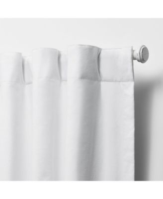 Waller Silver Total Blackout, Back Tab and Rod Pocket Singel Curtain Panel