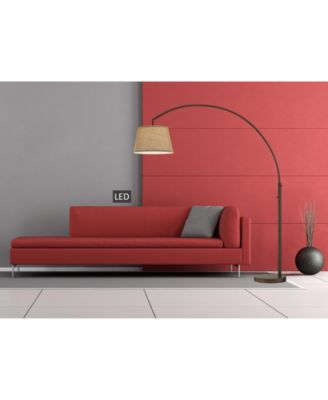 Allegra LED Arch Floor Lamp with Dimmer