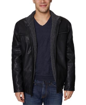 Buffalo david bitton faux leather jacket hotsell