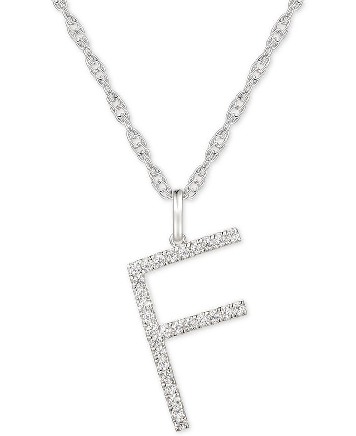 Macys initial necklace outlet