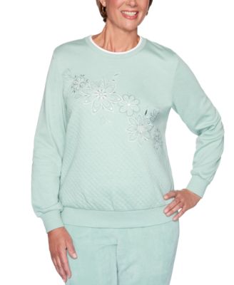 alfred dunner women's sweatshirts