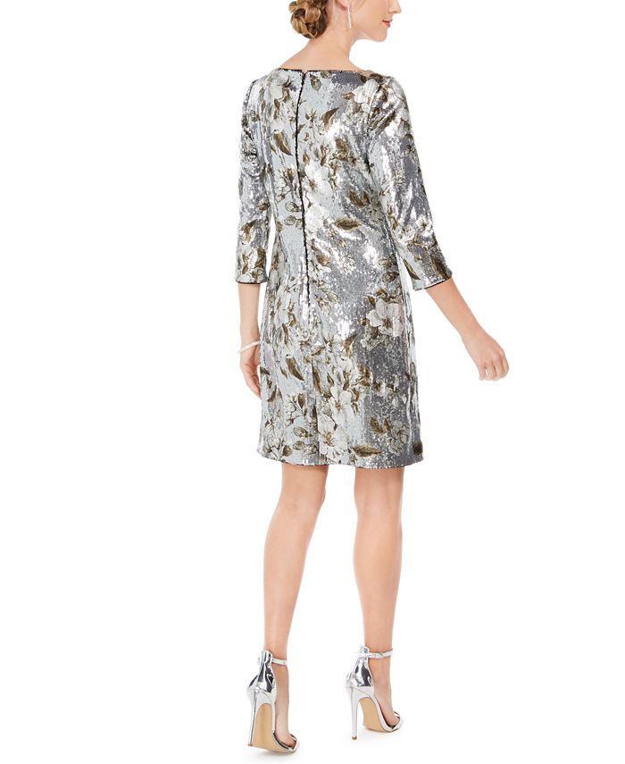 Vince Camuto Petite Sequined Bodycon Dress - Macy's