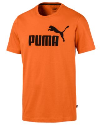 mens orange puma shirt