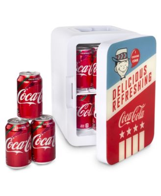 Coca-Cola Americana-10L Compact Thermoelectric Cooler And Warmer Mini Fridge