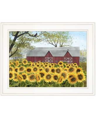 Sunshine by Billy Jacobs, Ready to hang Framed Print, White Frame, 19" x 15"