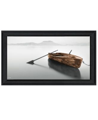 Solitude by Moises Levy, Ready to hang Framed Print, Black Frame, 39" x 21"