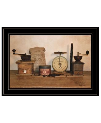 The Daily Grind by Billy Jacobs, Ready to hang Framed Print, Black Frame, 21" x 15"