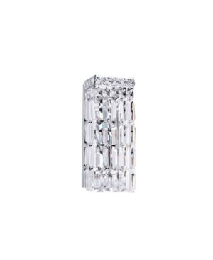 Cwi Lighting Colosseum 2 Light Wall Sconce In Chrome