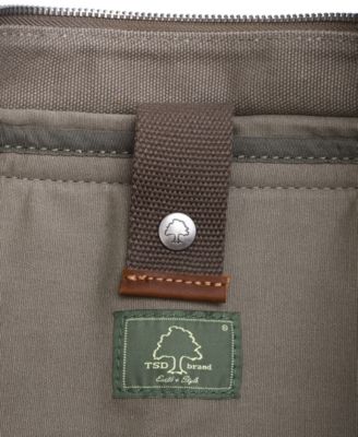 Hudson Canvas Messenger Bag