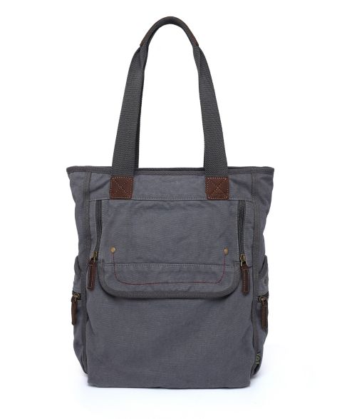 Женская сумка TSD BRAND Atona Canvas, цвет: Серый