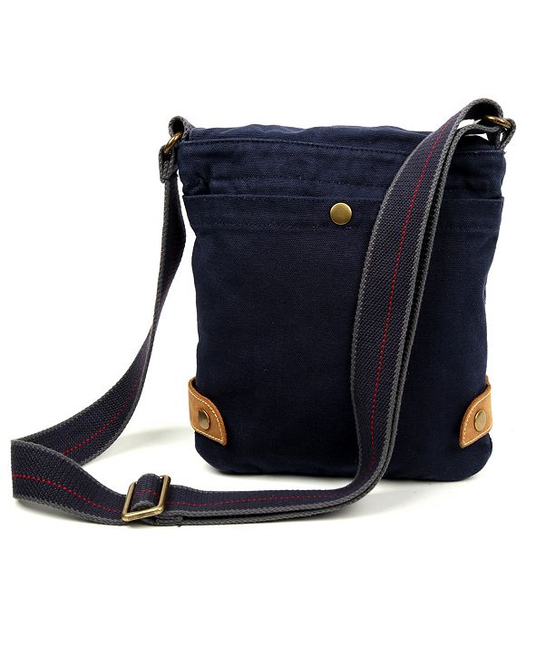 TSD BRAND Atona Classic Flap Canvas Crossbody Bag & Reviews - Handbags ...
