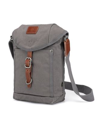 Forest Canvas Flap Crossbody Bag