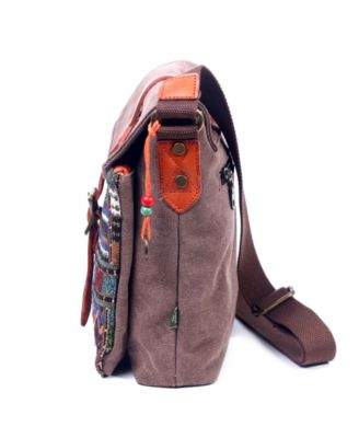 Four Season Canvas Crossbody Bag