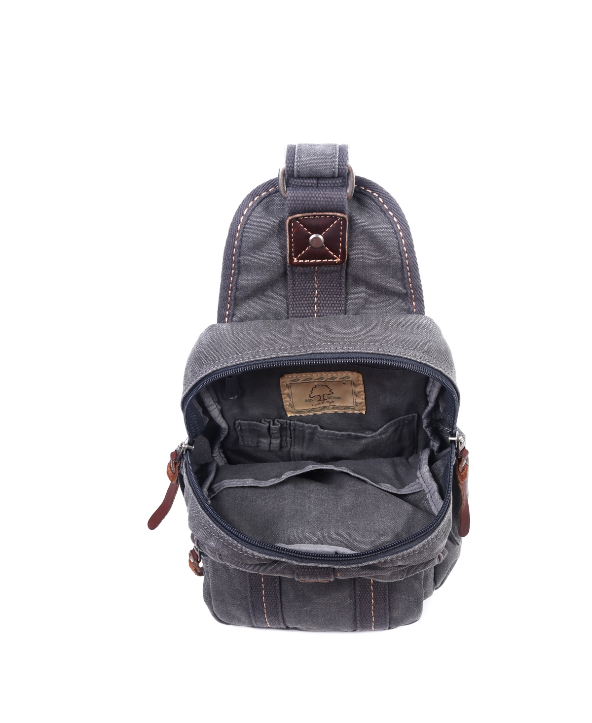 Tsd Brand Sunset Cove Canvas Sling Bag