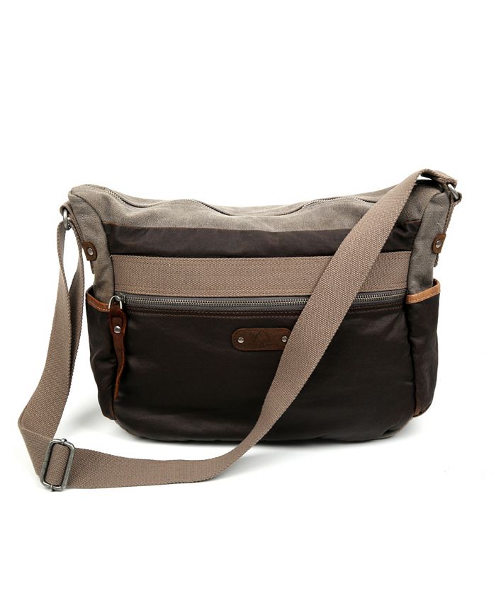 TSD BRAND Tapa Canvas Mail Bag & Reviews - Handbags & Accessories - Macy's