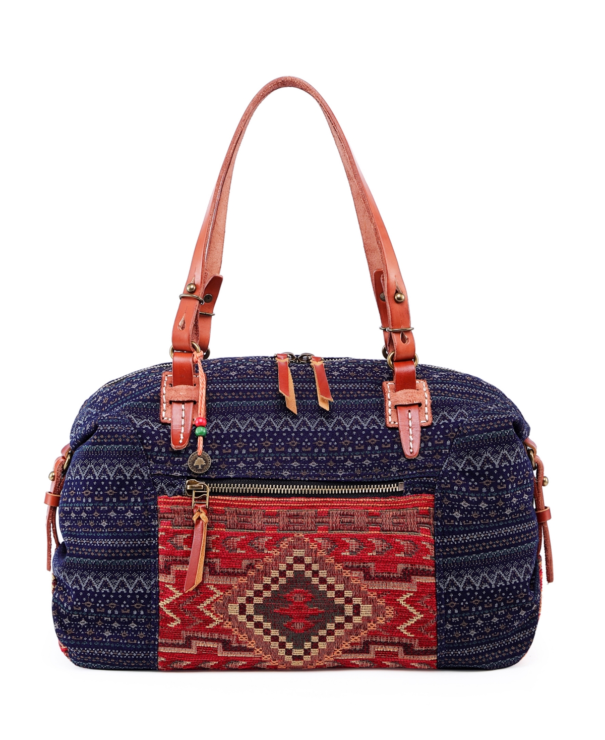 Tribal Secret Canvas Tote Bag - Orange