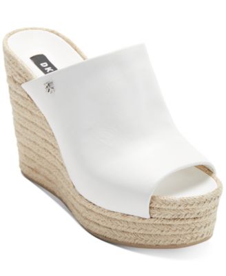 dkny eari wedge sandals