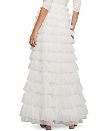 Tulle maxi skirt bcbg discount