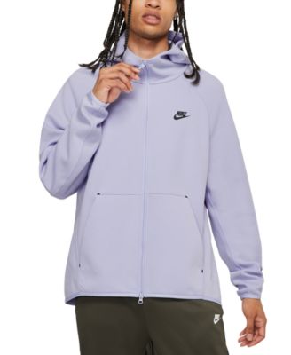 lavender nike tech fleece hoodie