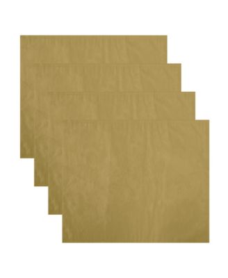 Elrene Poinsettia Jacquard Holiday Placemat, Set of 4