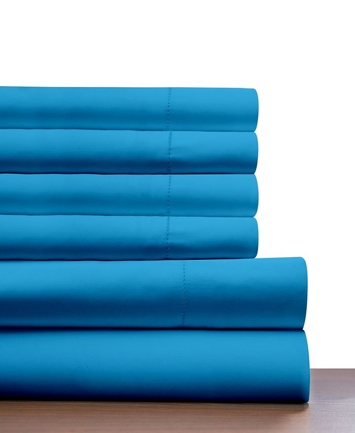 Pointehaven 410 Thread Count 6 Piece Sheet Set, King Macy's