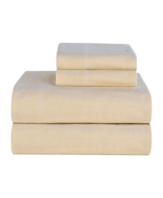 Ultra Soft Flannel 3-Pc. Sheet Set, Twin XL