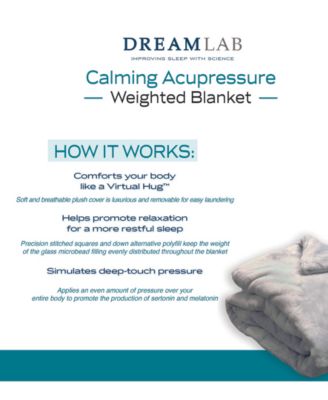 15lb Weighted Blanket with Removable Washable Cover