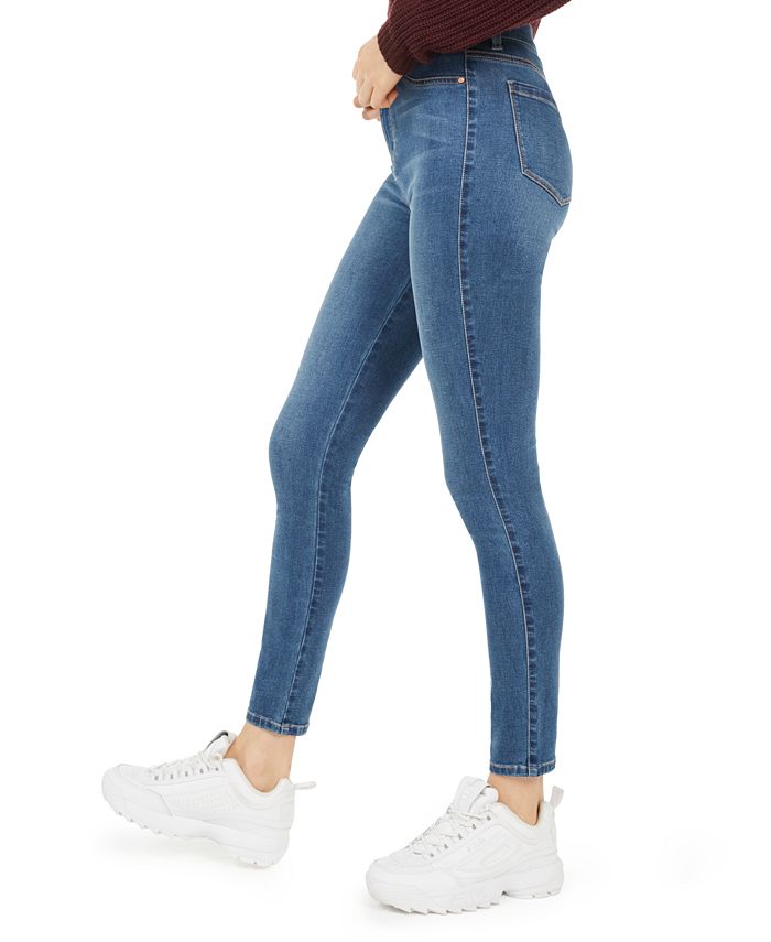 Celebrity Pink Juniors' Ultra-High-Rise Skinny Jeans & Reviews - Jeans ...