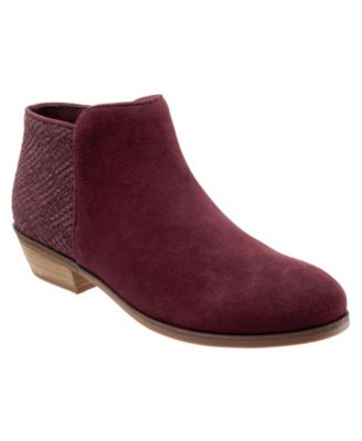 macys burgundy boots