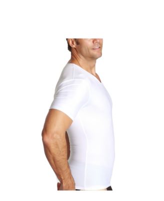 Insta Slim Men's Compression Short Sleeve V-Neck T-Shirt