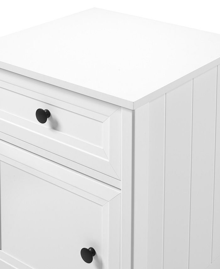 Walker Edison Classic Groove Nightstand Macy's