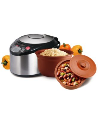 Smart Digital Express - A Rice Slow Cooker, A Digital Steamer and A Yogurt Maker, 3.2 QT