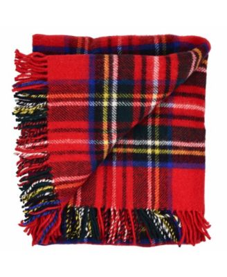 Tartan Tweed Fluffy Throw, 72" x 59"