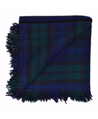Tartan Tweed Fluffy Throw, 72" x 59"