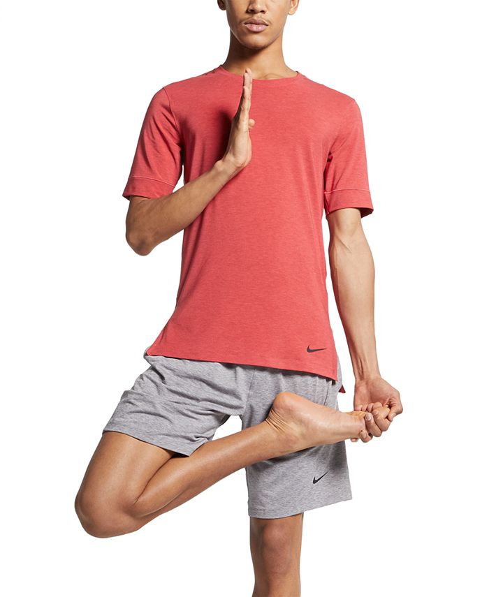 Nike Men's Dri-FIT Yoga T-Shirt - Macy's