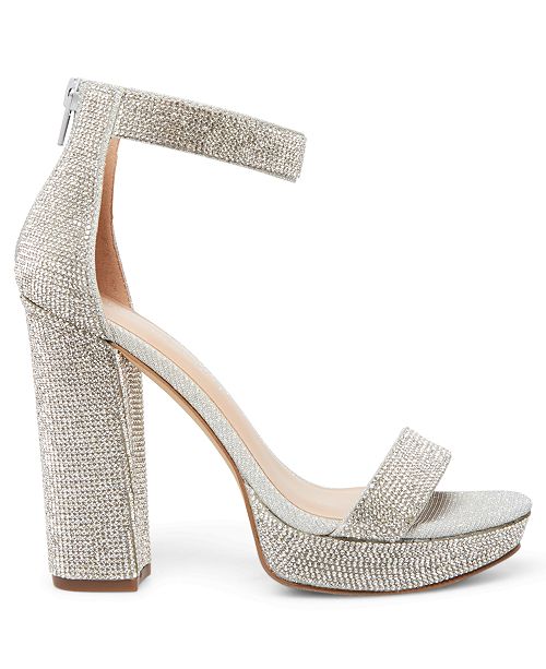 Madden Girl Siren Rhinestone Platform Sandals & Reviews Sandals